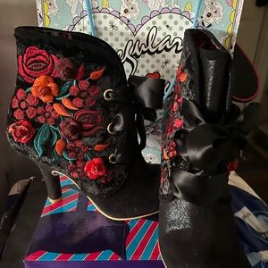 Irregular Choice Autumn Harvest Booties size 39